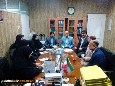 یازدهمین جلسه شورای اداری کارکنان هسته گزینش
با حضور مدیر کل حوزه ریاست و روابط عمومی برگزار شد 2