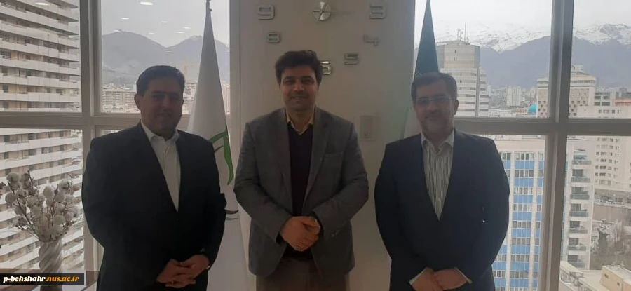 دیدار دکتر عرفان خسرویان با رئیس مرکز بررسی‌های استراتژیک ریاست جمهوری و رئیس صندوق نوآوری و شکوفای 2