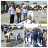حضور کارکنان آموزشکده فنی بهشهر در مراسم غبارروبی گلزار شهدای شهرستان بهشهر 2