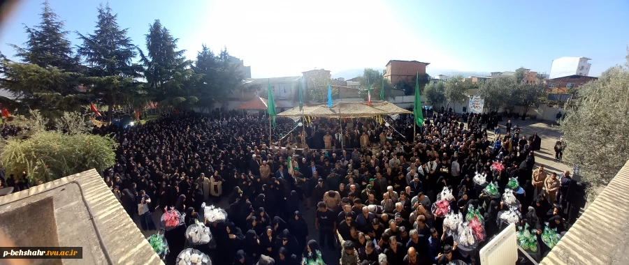 تشییع باشکوه شهید خوشنام با خیل عظیم مردم شهید پرور و ولایت مدار شهرستان بهشهر در آموزشکده ملی مهارت امام خمینی (ره) بهشهر  7