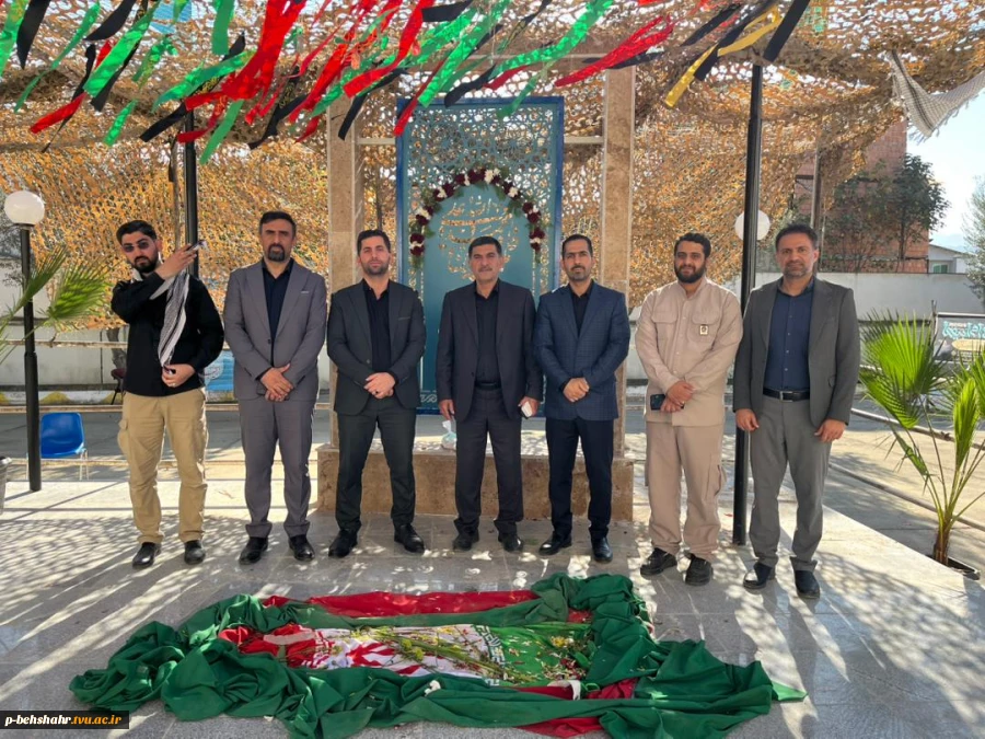 تشییع باشکوه شهید خوشنام با خیل عظیم مردم شهید پرور و ولایت مدار شهرستان بهشهر در آموزشکده ملی مهارت امام خمینی (ره) بهشهر 2